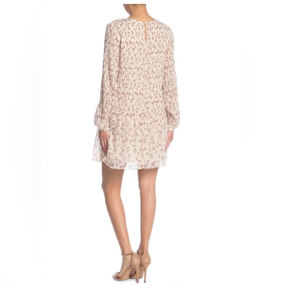 NWOT Frame Smocked Floral Print Dress - Picture 2 of 2